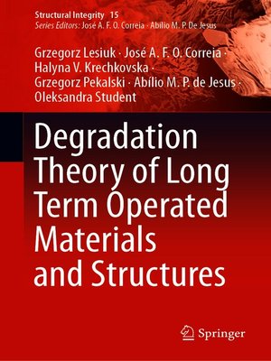 cover image of Degradation Theory of Long Term Operated Materials and Structures